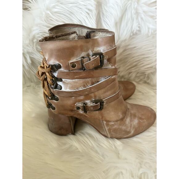 FREEBIRD BY STEVEN Hero Ankle Booties Taupe 10 - Picture 7 of 11